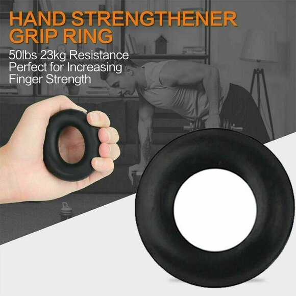 4 pc Hand Exerciser Grip Strength Trainer Kit Hand Grip Strengthener Kit Hand - Picture 4 of 11